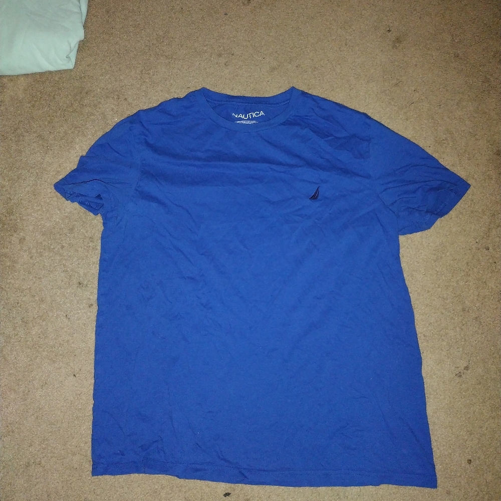 Navy blue Nautica tee shirt